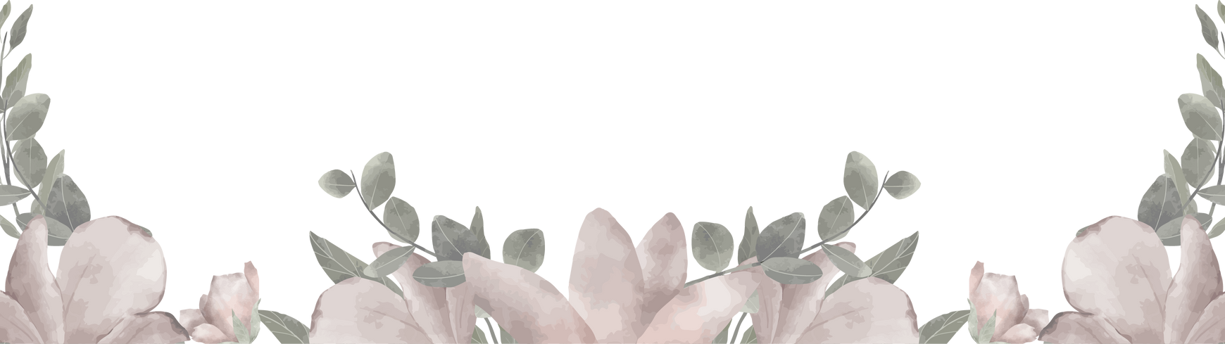 Pastel Watercolor Flower Background